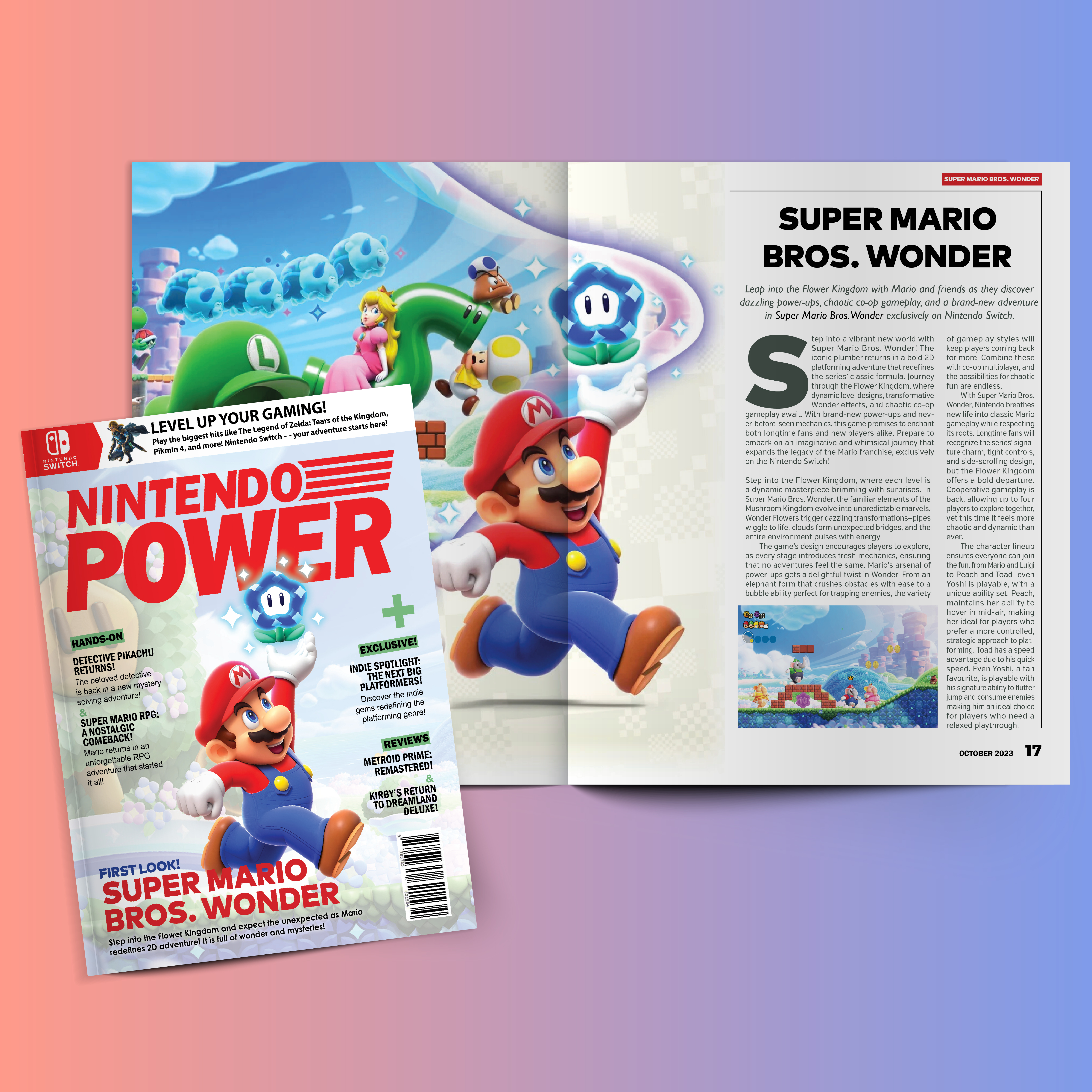 Nintendo Power Magazine Project